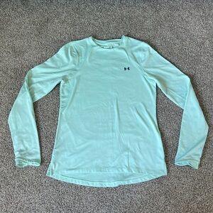 Under Armour Women's Aqua Fleece-Lined Long Sleeve Tee